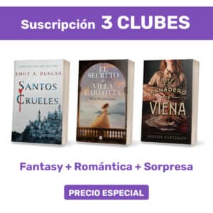 Pack suscripción x3 - Clubes Fantasy + Romántica + Sorpresa