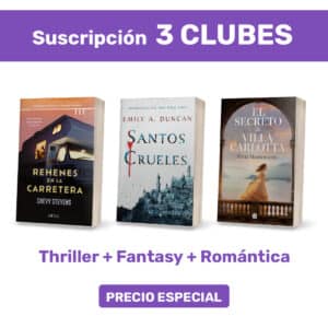Pack suscripción Thriller + Fantasy + Romántica
