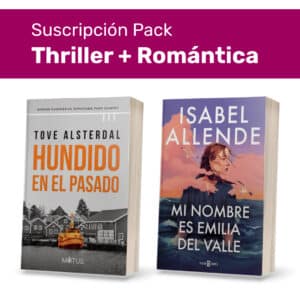 Pack Suscripción Thriller + Romántica