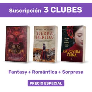Pack suscripción x3 - Clubes Fantasy + Romántica + Sorpresa