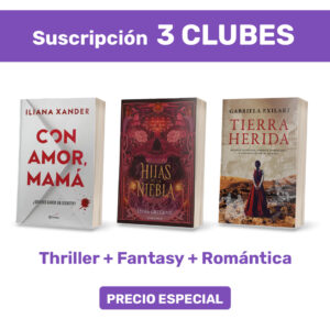 Pack suscripción Thriller + Fantasy + Romántica